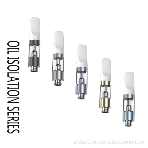 Leakage proof 0.5ml/ 1.0ml 510 thread cbd cartridge